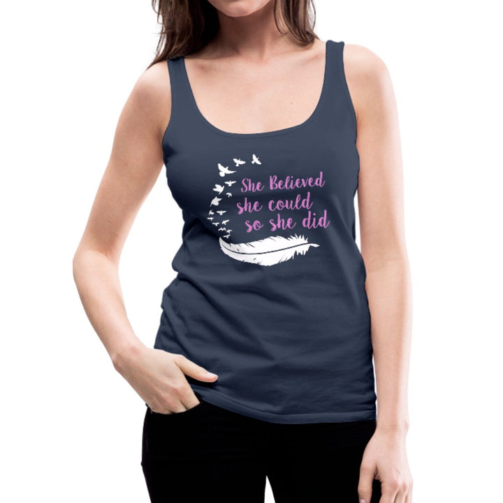 She Believed She Could So She Did Women’s Tank - Beguiling Phenix Boutique