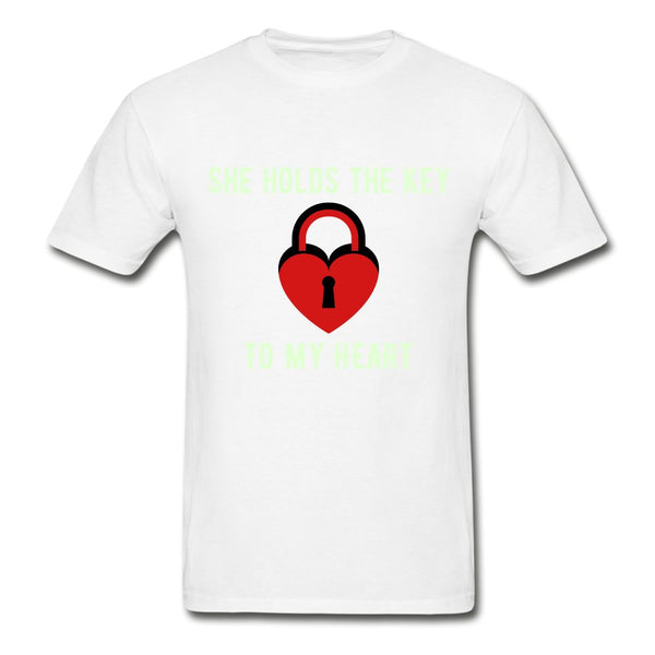 She Holds The Key To My Heart-glow in the dark shirt - Beguiling Phenix Boutique