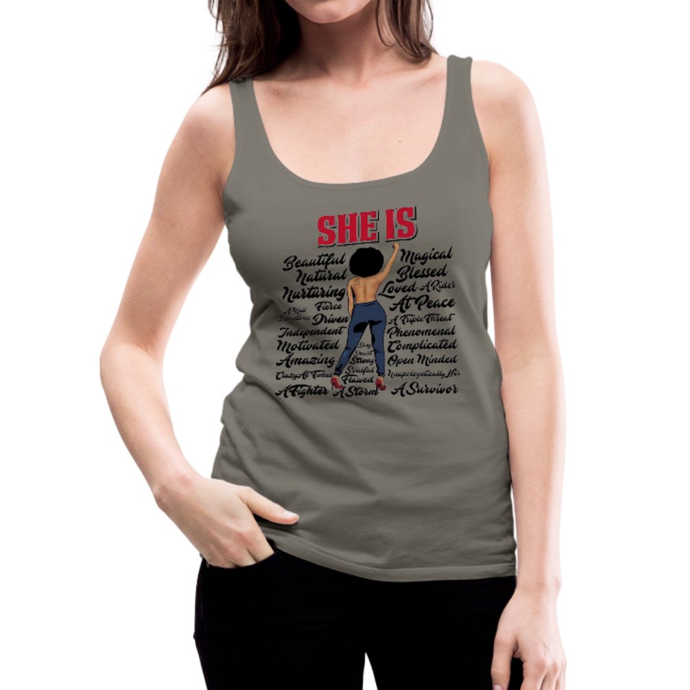 She Is Ladies Tank - Beguiling Phenix Boutique