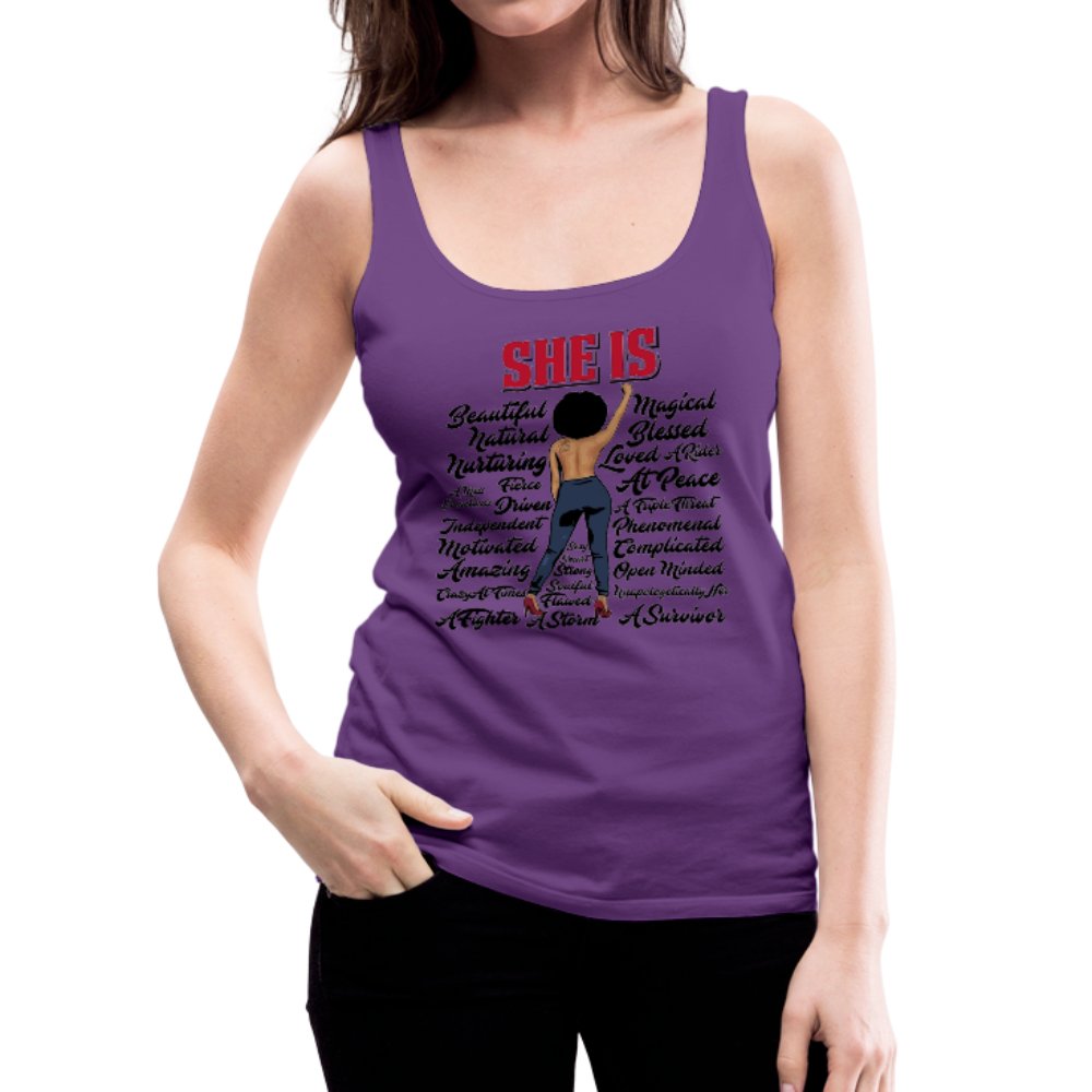 She Is Ladies Tank - Beguiling Phenix Boutique