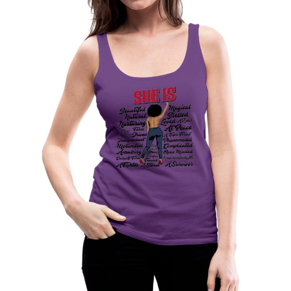 She Is Ladies Tank - Beguiling Phenix Boutique