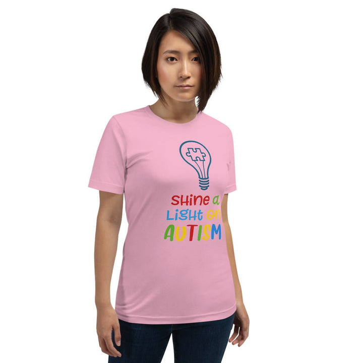 Shine A Light On Autism Shirt - Beguiling Phenix Boutique