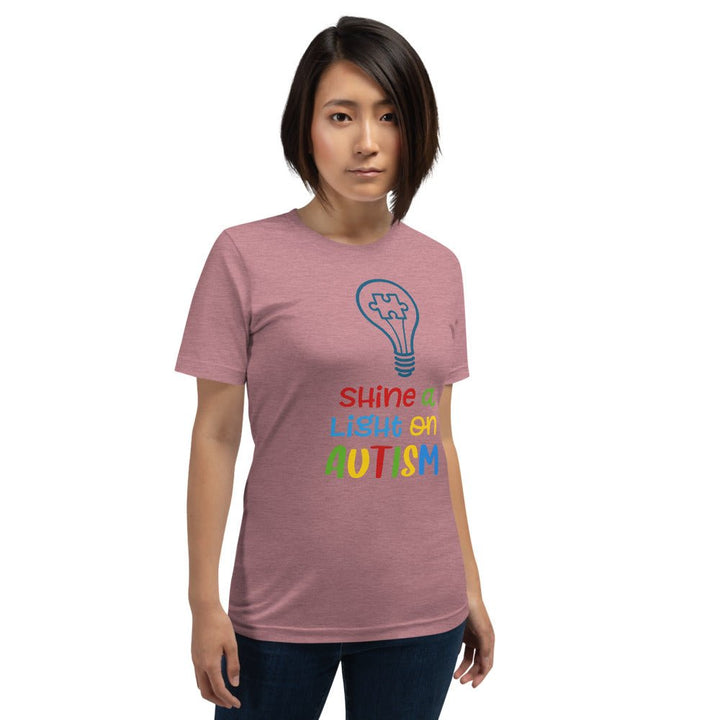 Shine A Light On Autism Shirt - Beguiling Phenix Boutique