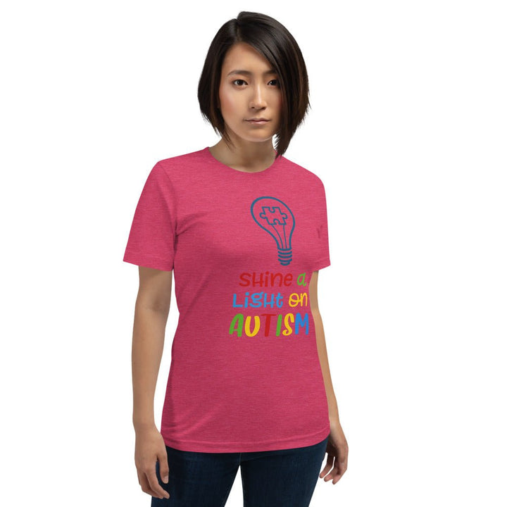 Shine A Light On Autism Shirt - Beguiling Phenix Boutique