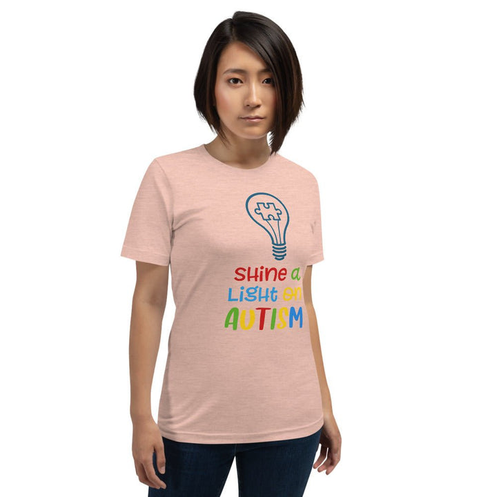 Shine A Light On Autism Shirt - Beguiling Phenix Boutique