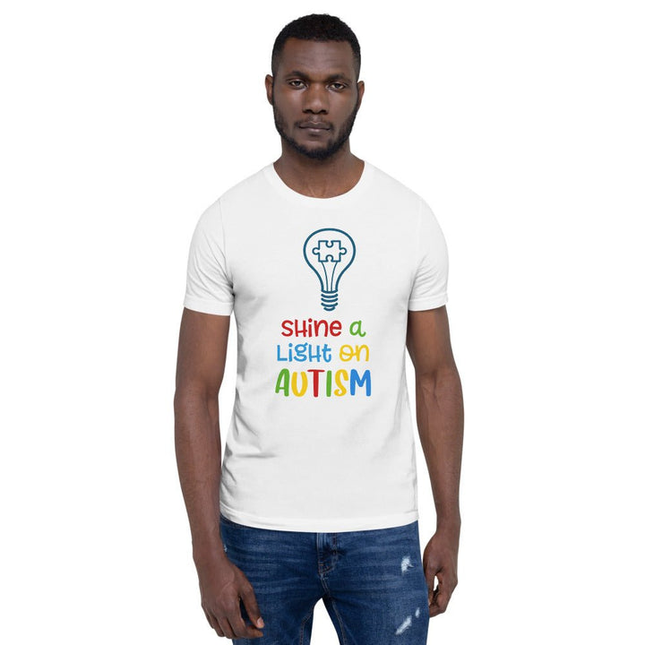 Shine A Light On Autism Shirt - Beguiling Phenix Boutique