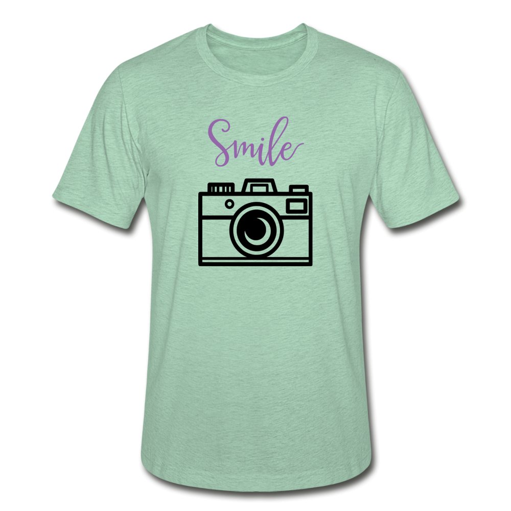 Smile Unisex Heather Prism Shirt - Beguiling Phenix Boutique
