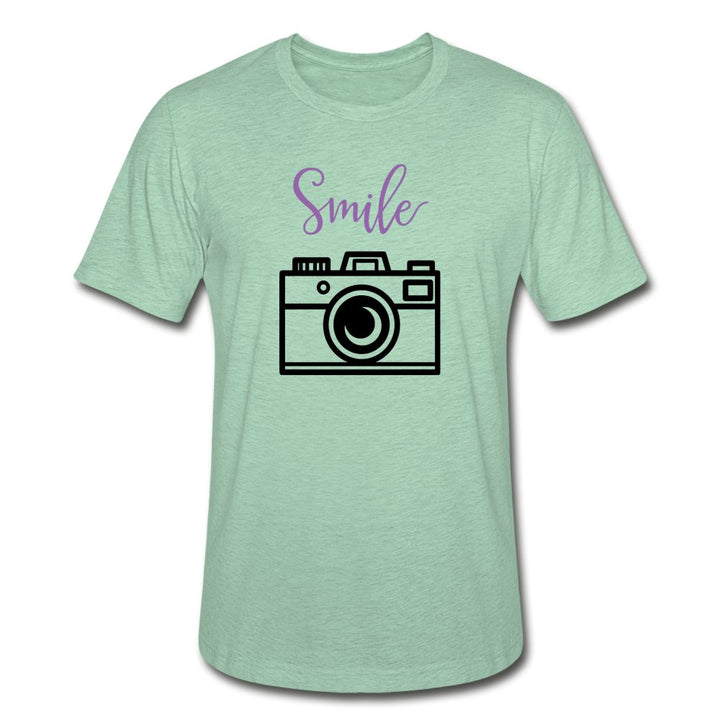 Smile Unisex Heather Prism Shirt - Beguiling Phenix Boutique