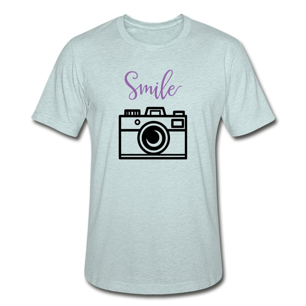 Smile Unisex Heather Prism Shirt - Beguiling Phenix Boutique