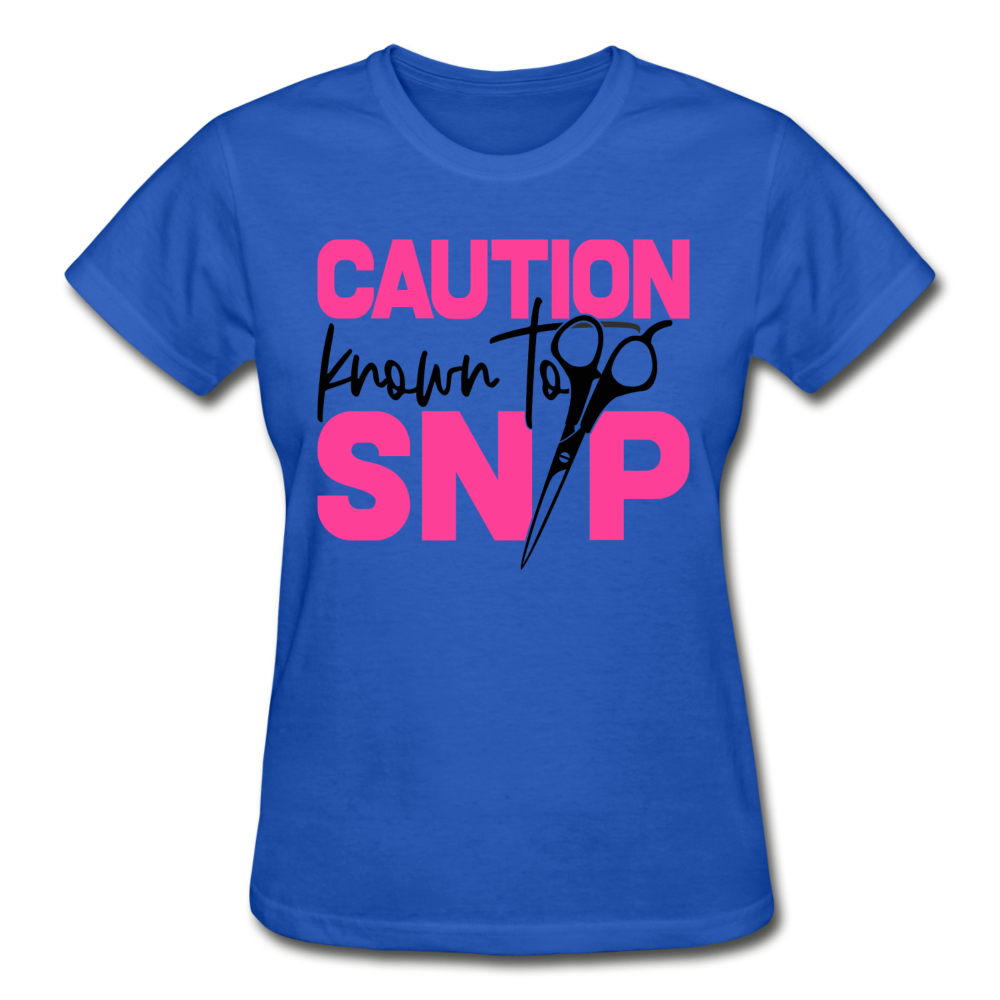 Caution Known To Snip Ladies Shirt - Beguiling Phenix Boutique