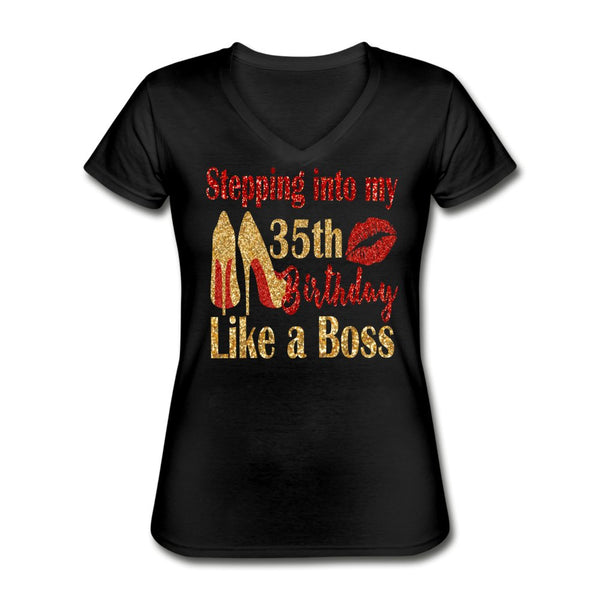 Stepping Into My 35th Birthday Shirt - Beguiling Phenix Boutique