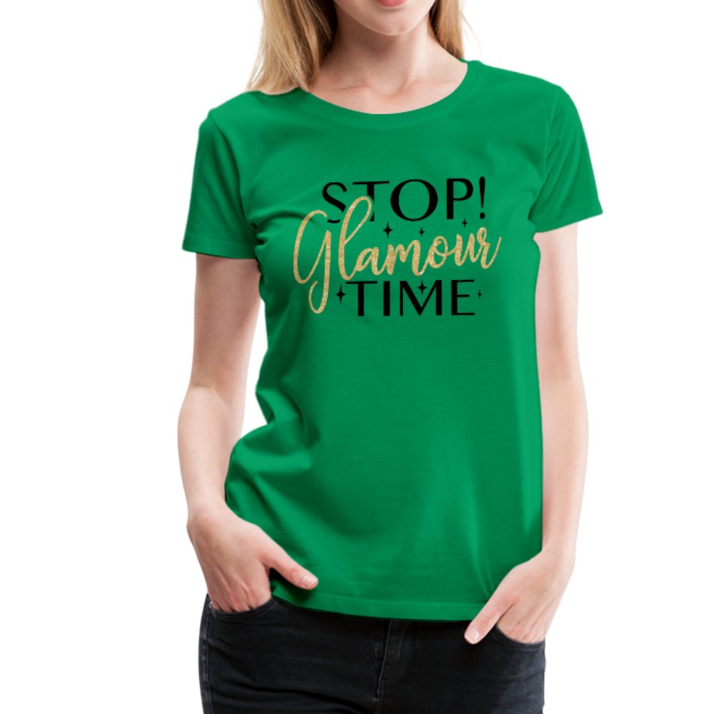 Stop Glamour Time Ladies Shirt - Beguiling Phenix Boutique