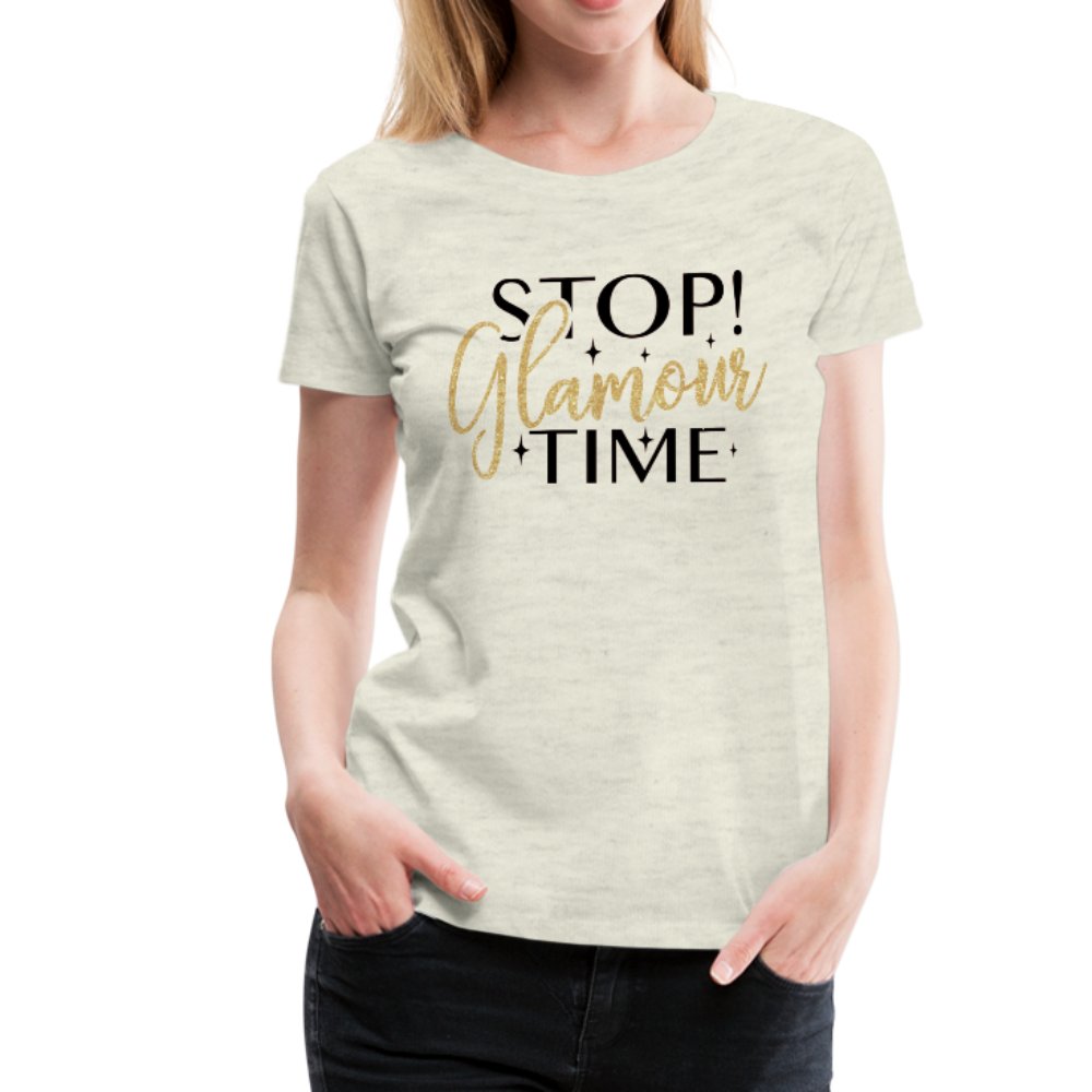 Stop Glamour Time Ladies Shirt - Beguiling Phenix Boutique