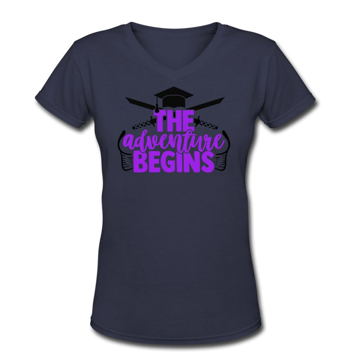 The Adventure Begins Ladies Shirt - Beguiling Phenix Boutique