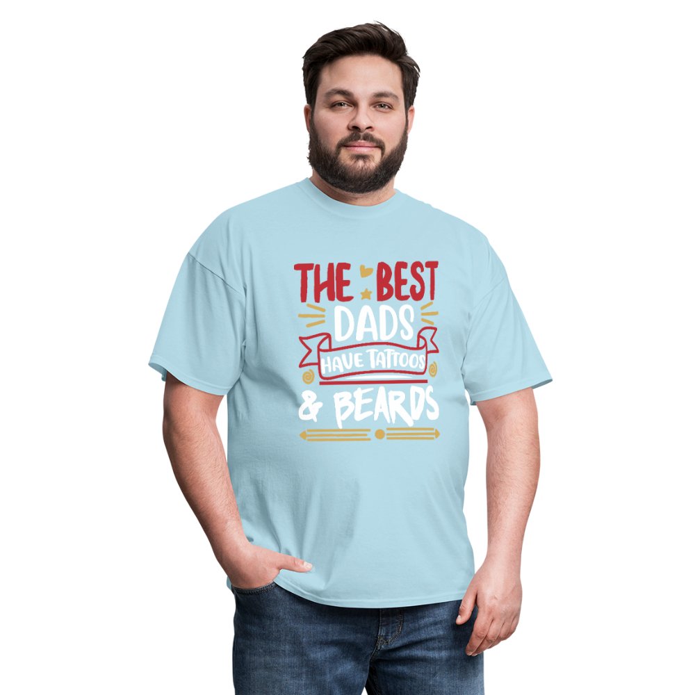 The Best Dads Have Tattoos & Beards Men's Shirt - Beguiling Phenix Boutique