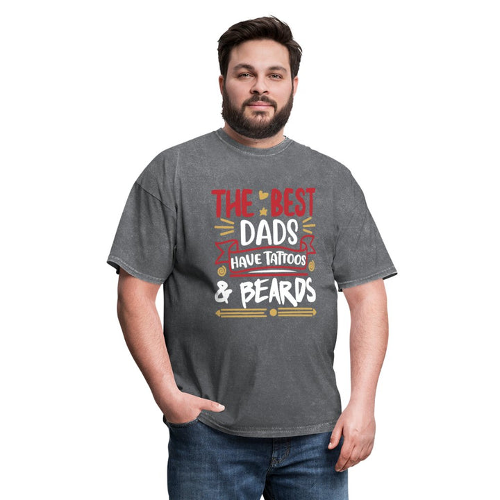 The Best Dads Have Tattoos & Beards Men's Shirt - Beguiling Phenix Boutique