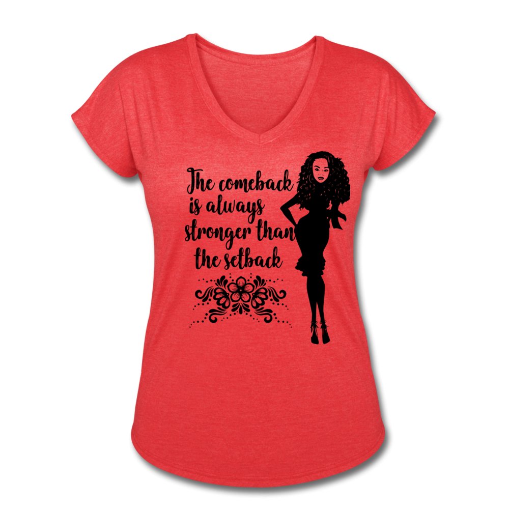 The Comeback Is Always Stronger Ladies Shirt - Beguiling Phenix Boutique