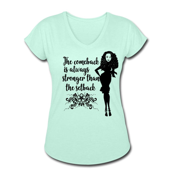 The Comeback Is Always Stronger Ladies Shirt - Beguiling Phenix Boutique