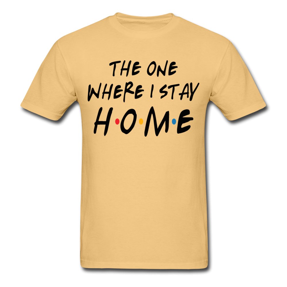 The One Where I Stay Home Garment Dyed Shirt - Beguiling Phenix Boutique