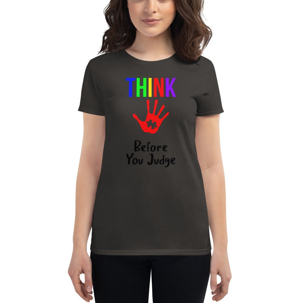 Think Before You Judge Autism Awareness Shirt - Beguiling Phenix Boutique