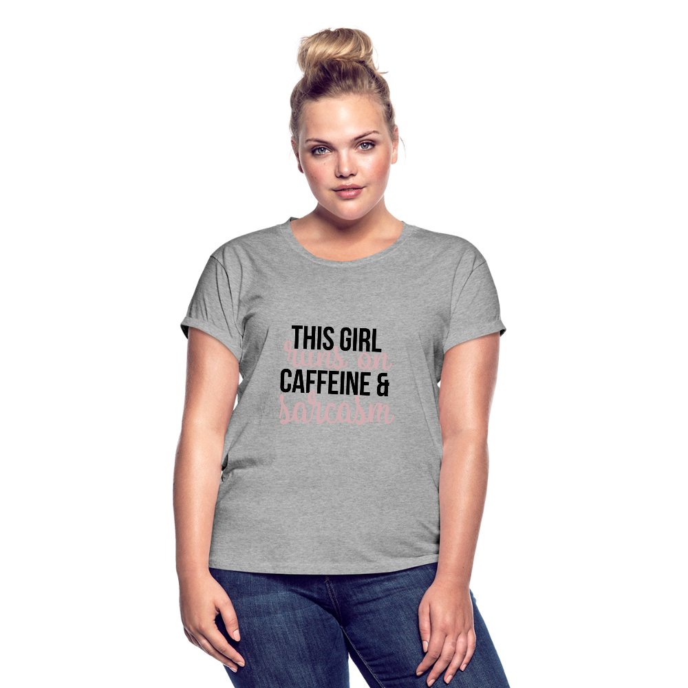 This Girl Runs On Caffeine Ladies Shirt - Beguiling Phenix Boutique