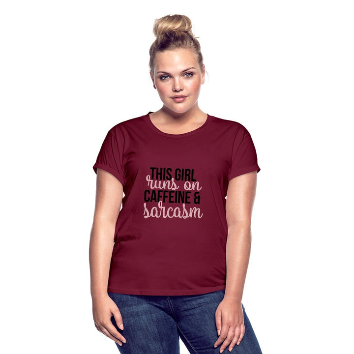 This Girl Runs On Caffeine Ladies Shirt - Beguiling Phenix Boutique
