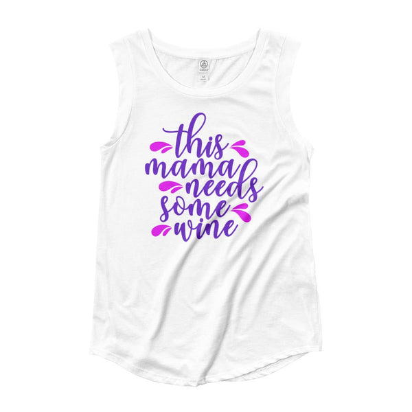 This Mama Needs Some Wine Ladies Shirt - Beguiling Phenix Boutique