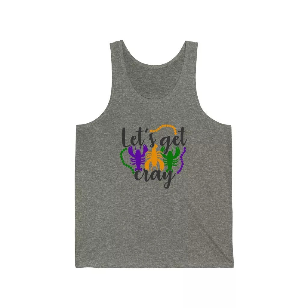 Unisex Jersey Tank (Let's get cray) - Beguiling Phenix Boutique
