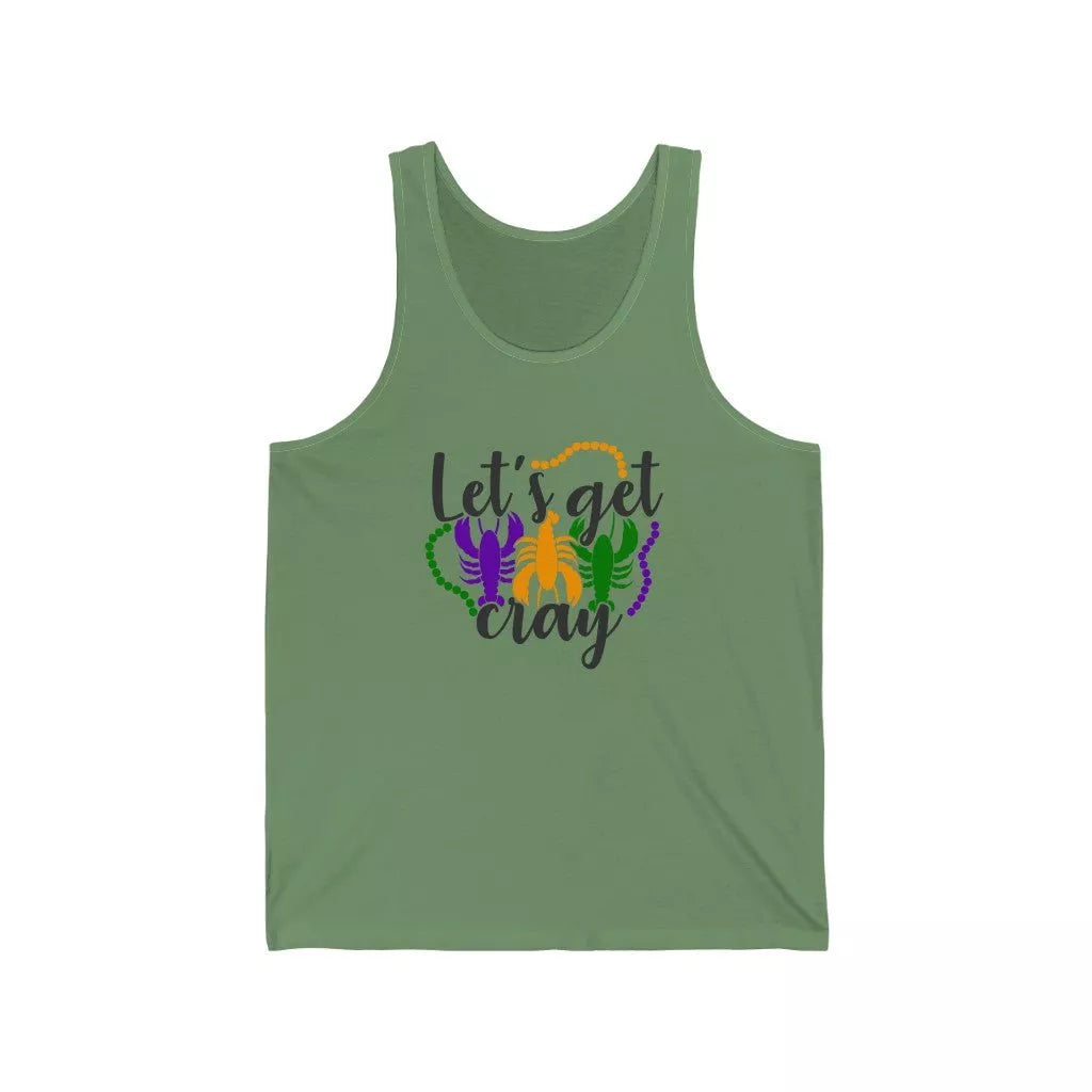 Unisex Jersey Tank (Let's get cray) - Beguiling Phenix Boutique