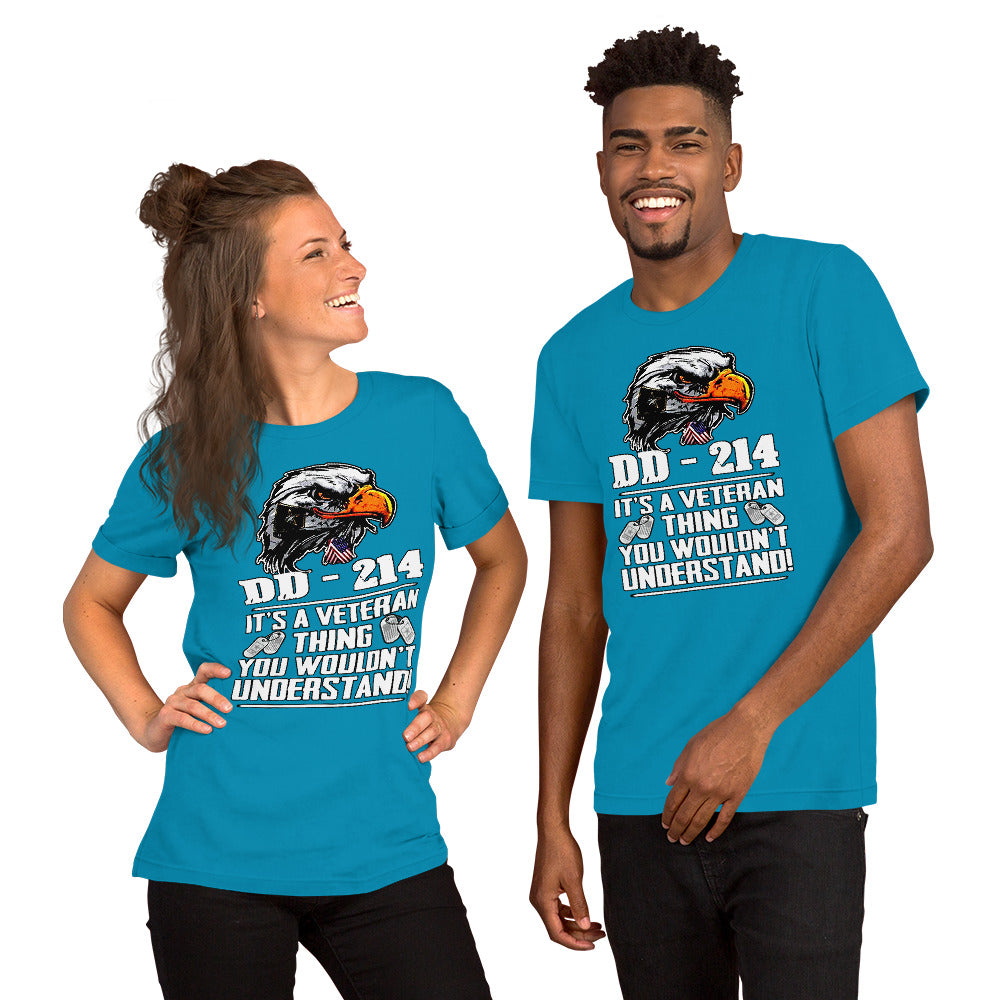 DD214 Unisex T-Shirt - Beguiling Phenix Boutique