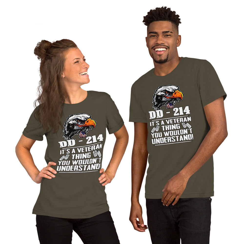 DD214 Unisex T-Shirt - Beguiling Phenix Boutique
