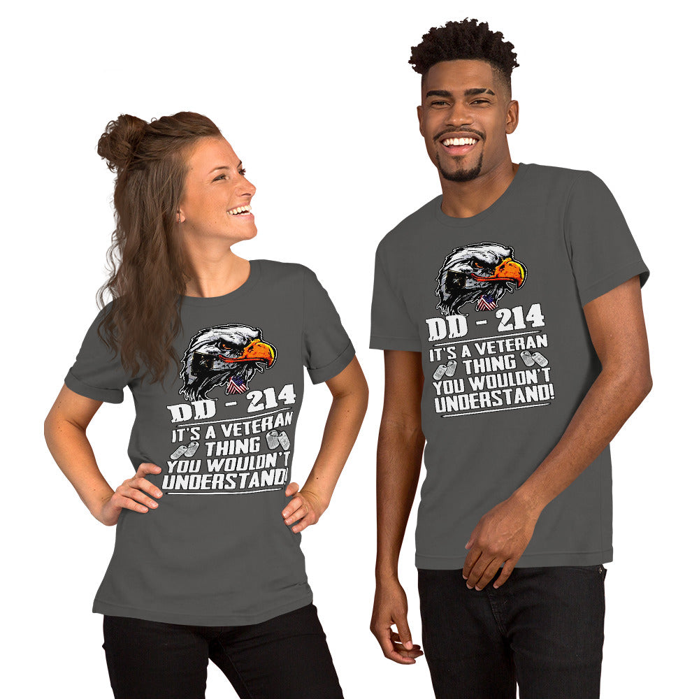 DD214 Unisex T-Shirt - Beguiling Phenix Boutique