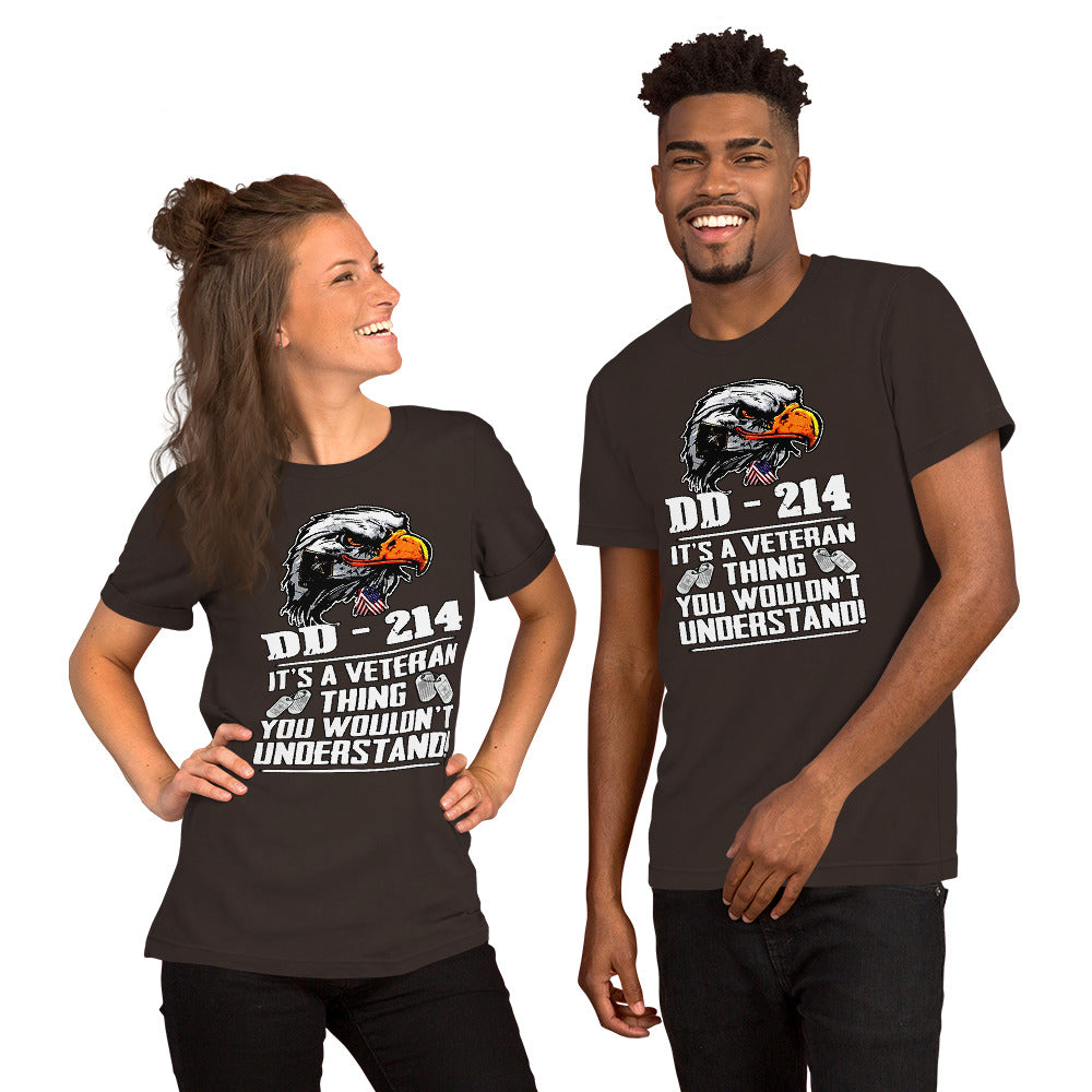 DD214 Unisex T-Shirt - Beguiling Phenix Boutique