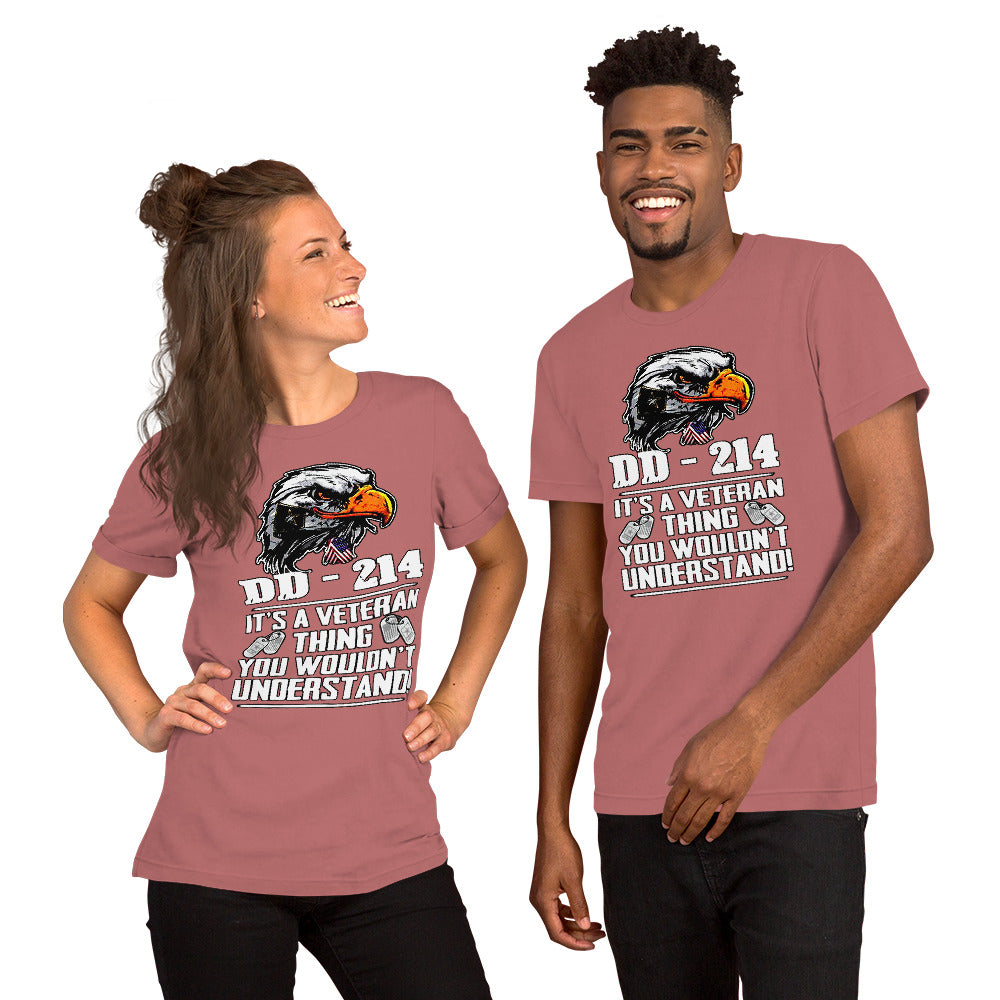 DD214 Unisex T-Shirt - Beguiling Phenix Boutique