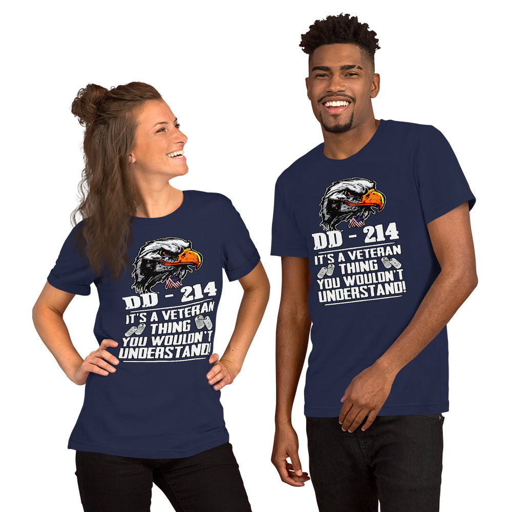 DD214 Unisex T-Shirt - Beguiling Phenix Boutique