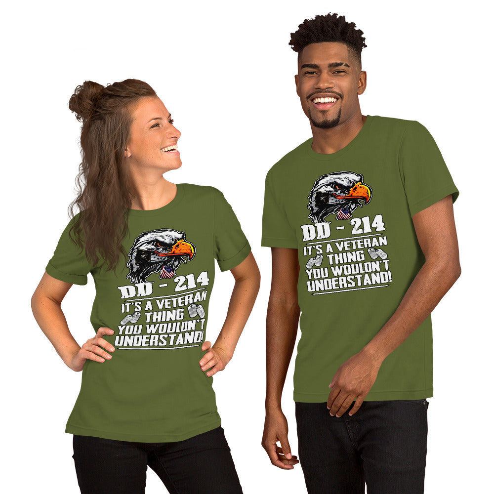 DD214 Unisex T-Shirt - Beguiling Phenix Boutique