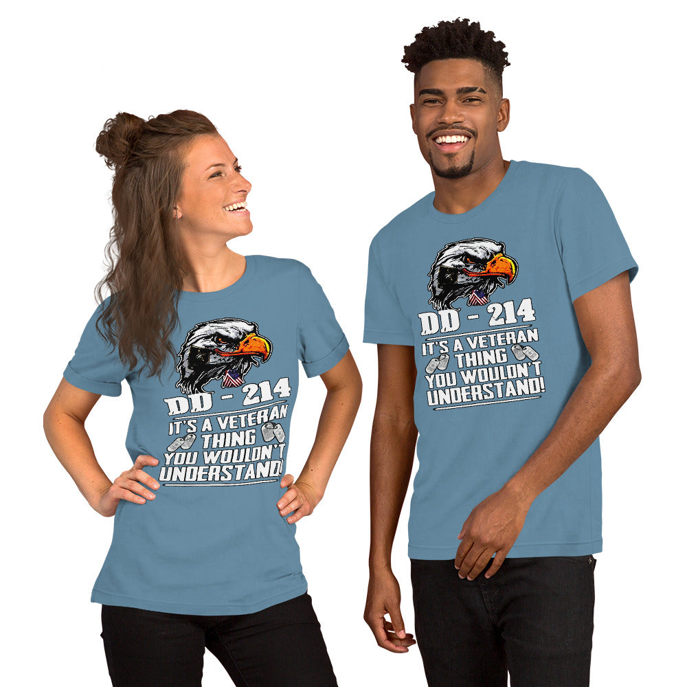 DD214 Unisex T-Shirt - Beguiling Phenix Boutique
