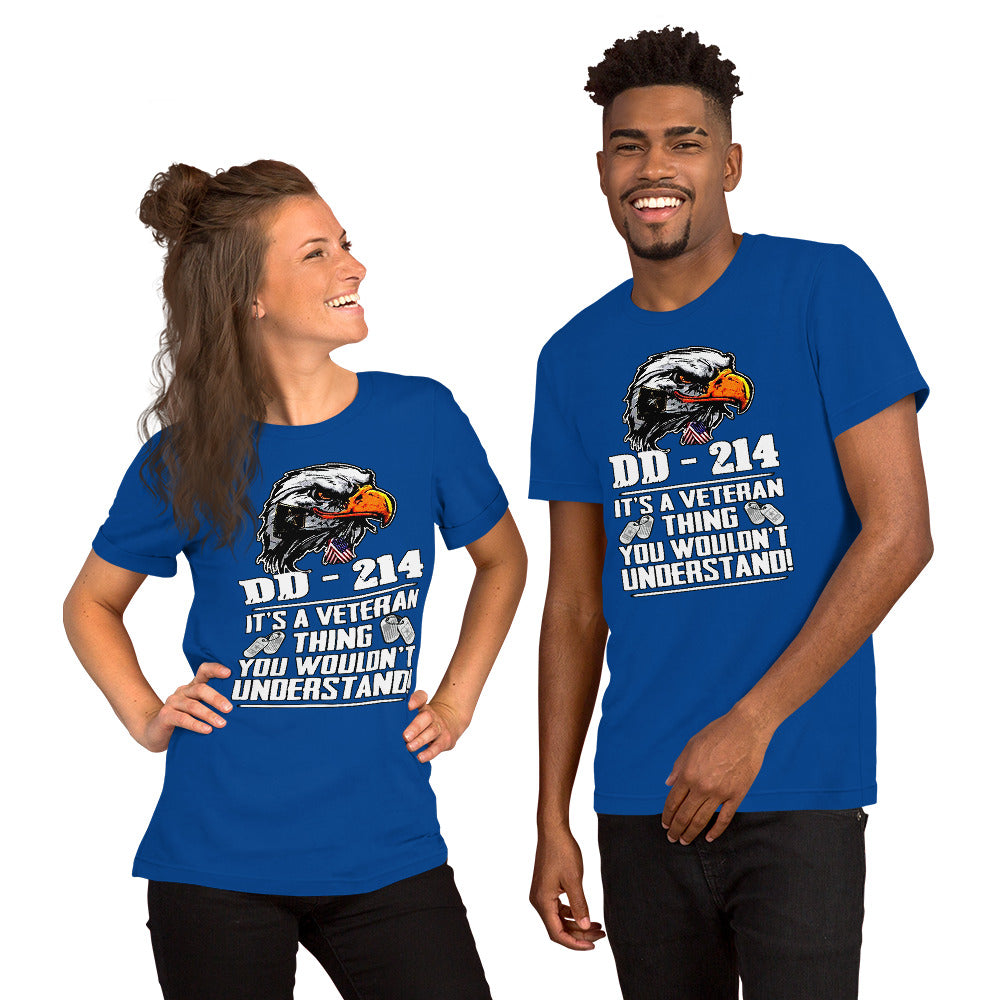 DD214 Unisex T-Shirt - Beguiling Phenix Boutique
