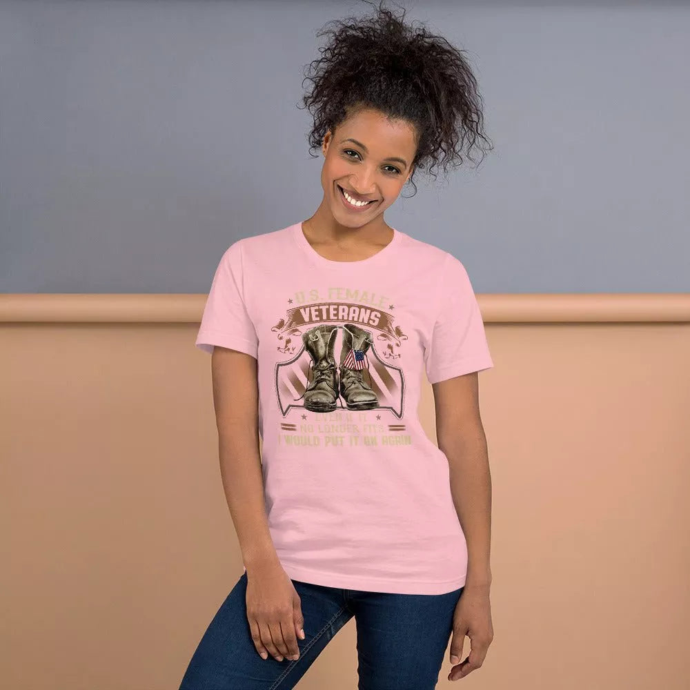 U.S. Female Veteran Unisex T-Shirt - Beguiling Phenix Boutique