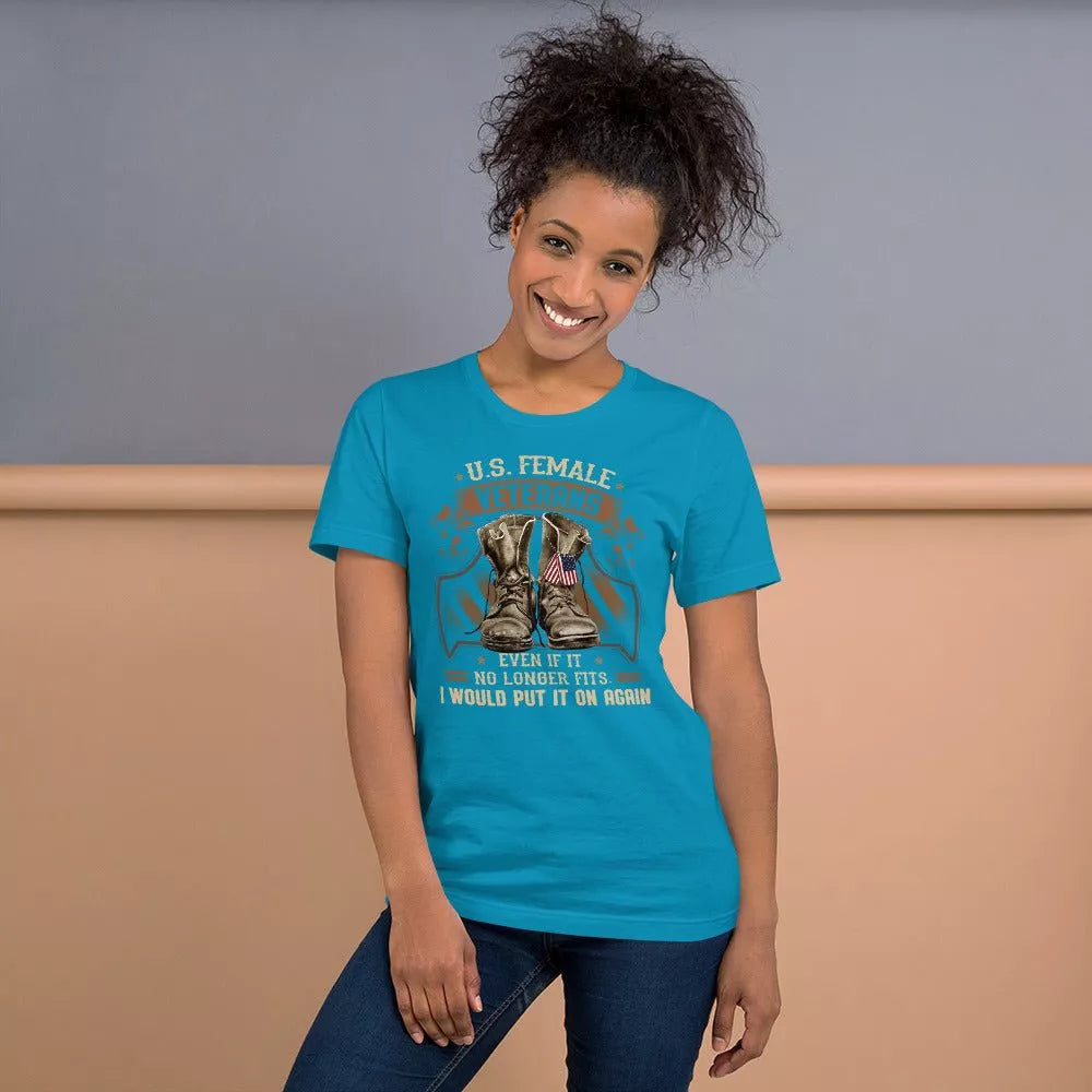 U.S. Female Veteran Unisex T-Shirt - Beguiling Phenix Boutique