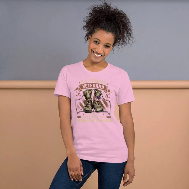 U.S. Female Veteran Unisex T-Shirt - Beguiling Phenix Boutique