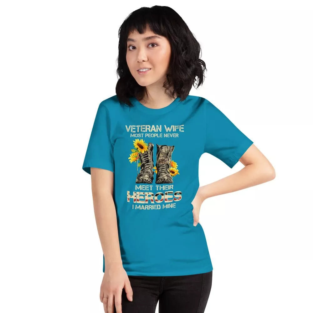 Veteran Wife Unisex T-Shirt - Beguiling Phenix Boutique