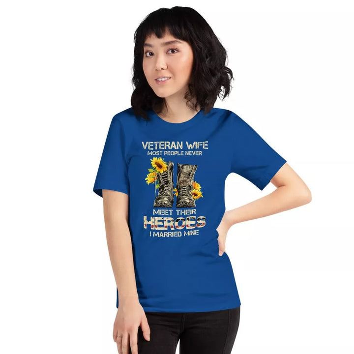 Veteran Wife Unisex T-Shirt - Beguiling Phenix Boutique