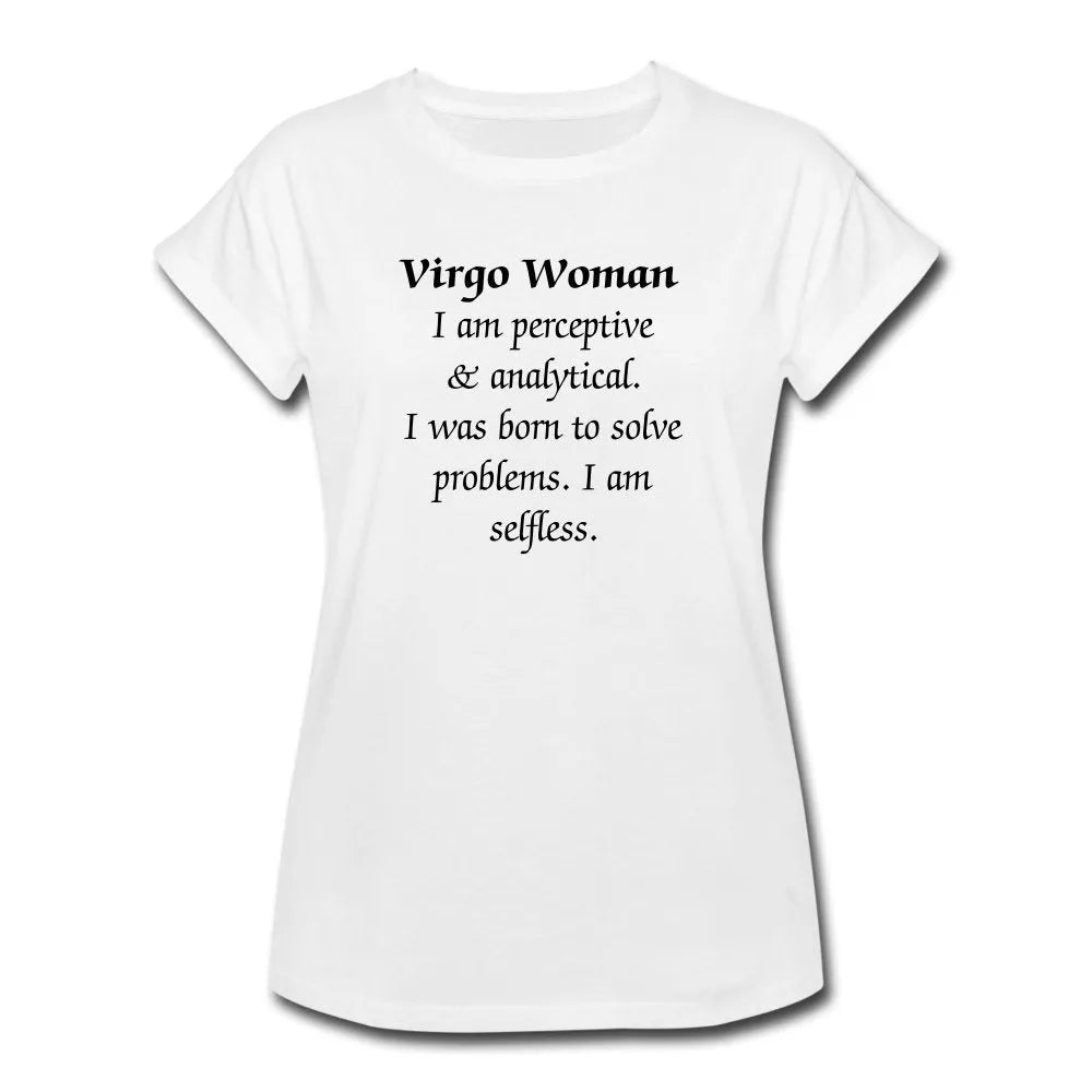 Virgo Woman Shirt-White - Beguiling Phenix Boutique