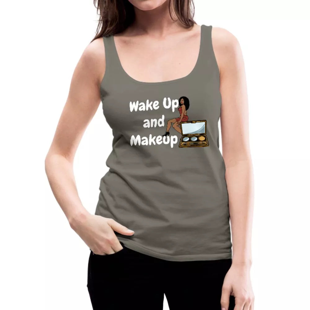 Wake Up and Makeup Tank - Beguiling Phenix Boutique