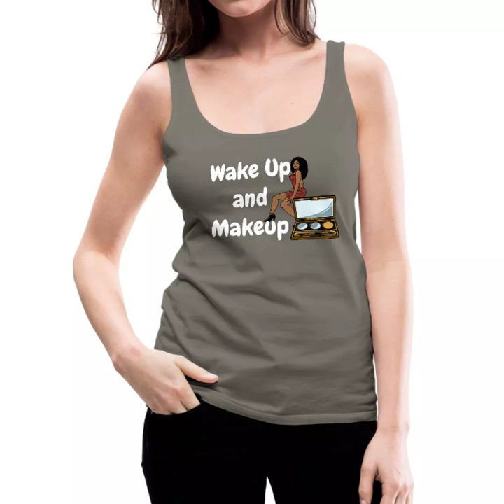 Wake Up and Makeup Tank - Beguiling Phenix Boutique