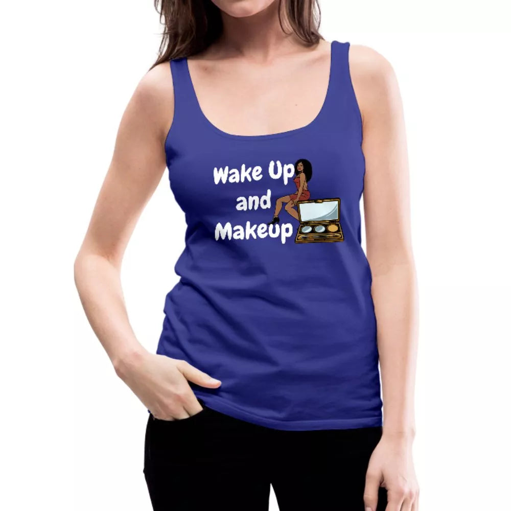 Wake Up and Makeup Tank - Beguiling Phenix Boutique