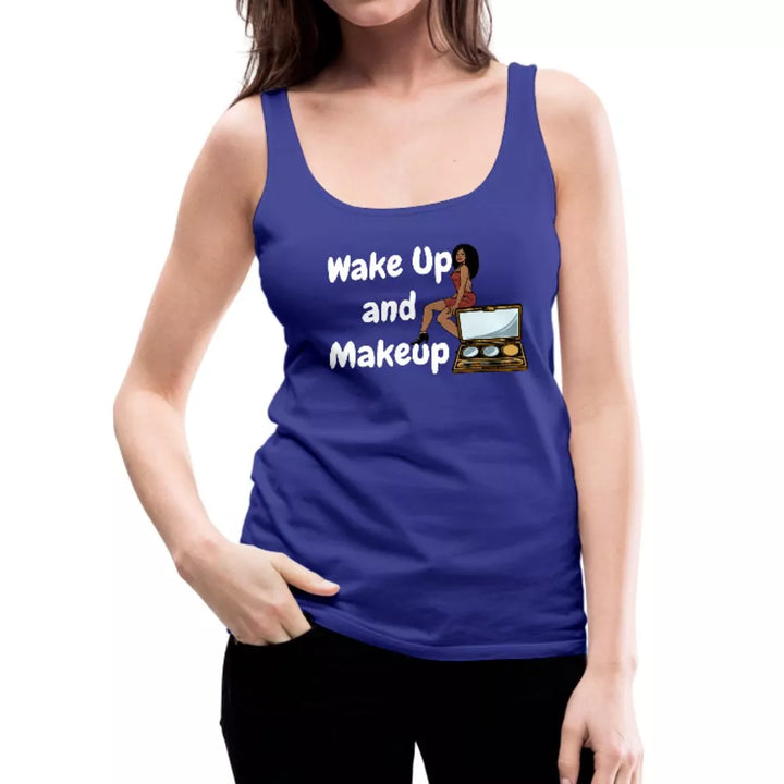 Wake Up and Makeup Tank - Beguiling Phenix Boutique