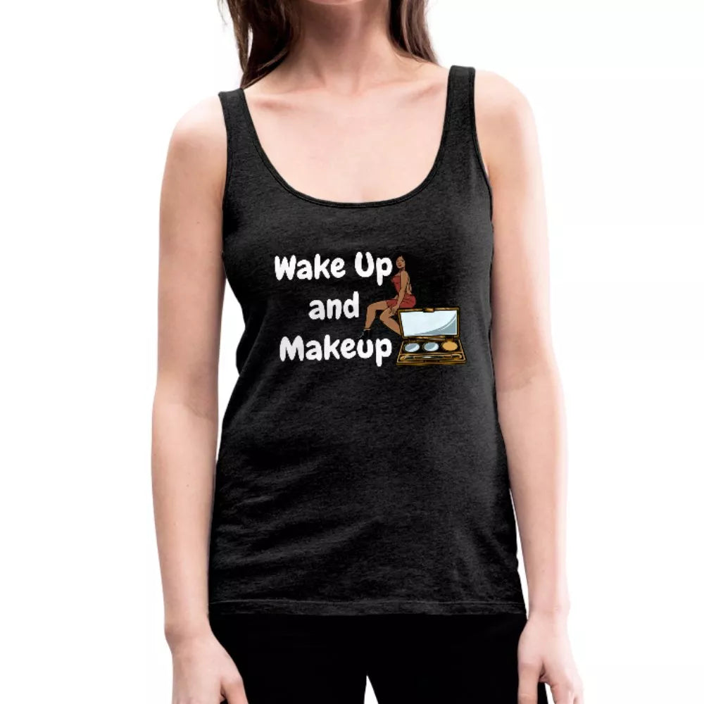 Wake Up and Makeup Tank - Beguiling Phenix Boutique