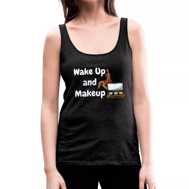 Wake Up and Makeup Tank - Beguiling Phenix Boutique
